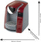 Klein Toys Bosch Tassimo koffiemachine - Koffiezetapparaat met geluidseffecten - 20x16x20 cm - Rood Grijs (2 koffiepads)