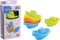 Johntoy Happy World - Badspeelgoed Bootjes - Set van 6 - Multicolor (6 stuks)
