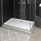 vidaXL - Douchebak - met - noppen - 80x120x4 - cm - ABS - wit