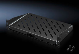 Rittal DK 5501.635 - Apparaatonderkant - Uittrekbaar 2 HE 25 kg 350 mm - Zwart (1 stuk)