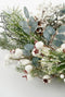 House of Seasons Hardy Kerstkrans - Ø50 cm - Dennentakjes met decoratie - Groen