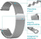 iMoshion Bandje Geschikt voor Samsung Gear S3 Frontier / Gear S3 Classic / Galaxy Watch (46mm) - iMoshion Milanese Watch bandje - zilver
