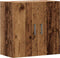 vidaXL - Wandkast - 60x31x60 - cm - bewerkt - hout - oud - houtkleurig