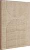 MUST Living Wall panel Japanese Garden large,127x102x4 cm, natural woven palm