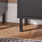 SoBuy FSR151-H-SCH - Schoenenkast - 3 Kleppen 6 Legplanken - Zwart 50x129x19 cm