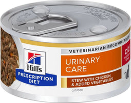 HILL'S Feline c/d Urinary Care Stew with Chicken - nat kattenvoer - 82 g