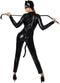 Dressforfun Hete kat M - Verkleedkostuum - Catsuit met kattenstaart en masker - Zwart