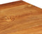 vidaXL - Nachtkastje - 40x30x50 - cm - gerecycled - teakhout - en - staal
