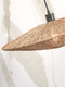 GOOD&MOJO Vloerlamp Iguazu - Bamboe/Jute - 78x55x176cm - - Staande lampen voor Woonkamer - Slaapkamer