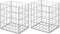 vidaXL - Schanskorven - 2 - st - 30x30x40 - cm - gegalvaniseerd - staal