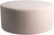 PTMD Evie Teddy Sand round pouf
