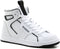 Guess Basqet - Hoge dames sneaker - Imitatieleer - Wit/Zwart - Maat 38