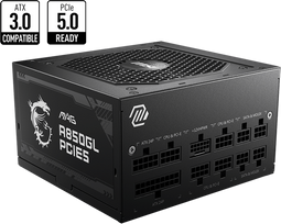 MSI MAG A850GL - Voeding - 850W 80 Plus Gold - Zwart