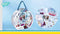 Totum Disney Frozen - Knutselkoffertje - Diamond Painting 9 figuren - Glitter