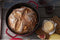 Staub - Braadpan - Gietijzer - ø 24 cm - Kersenrood