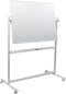 Whiteboard Lega 90x120cm verrijdbaar magnetisch emaille