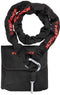 TRELOCK ZR 455 - Insteekketting - 8 mm gehard staal - Zwart mat