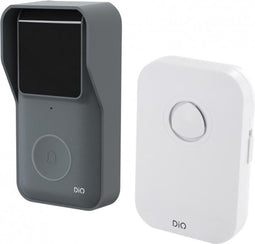 DiO DIOBELL-B01 –100% draadloze Slimme deurbel met ontvanger - Wifi + 433,92Mhz DiO 1.0 - Zonder camera