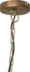 PTMD Hanglamp Davez Goud antiek 28 X 26,5 X 36