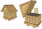 Bijenhotel Hout - Stapelbaar