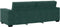 vidaXL - Driezitsbank - 180 - cm - fluweel - donkergroen