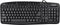 Activejet K-3113 toetsenbord USB QWERTY US International Zwart