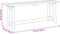 vidaXL - Ligbank - 119x35x47 - cm - Massief - Houten - Grenen
