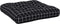 vidaXL - Palletkussen - ruitpatroon - 50x50x12 - cm - stof - zwart