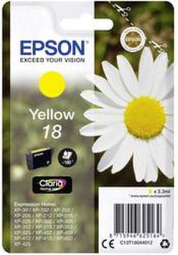 Epson 18 - Inktcartridge - Origineel - Geel