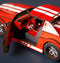 UNIDRAGON Houten 3D Puzzel Voor Volwassenen Woosaic - Stallion GT Rood - 248 stukjes - 25,5x11x7,5 cm