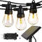 SHINE - LED Lichtsnoer buiten - 12 Solar lampen - 8,5 Meter - IP65 waterdicht - Afstandsbediening