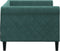 vidaXL - Slaapbank - 80x200 - cm - fluweel - donkergroen