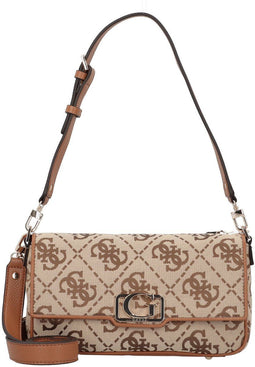 Guess Circe - Schoudertas Dames - Logoprint - Bruin (1 stuk)