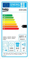 BEKO DV8120N - Condensdroger 8 kg - Kinderslot - Wit