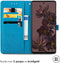 iMoshion Hoesje Geschikt voor Google Pixel 7 Hoesje Met Pasjeshouder - iMoshion Mandala Bookcase - Turquoise