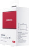 Samsung Portable T7 - Externe SSD - 1 TB - USB C 3.2 - Rood