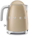 Smeg KLF03CHMEU - Waterkoker - 1,7L 2400W RVS - Mat zwart