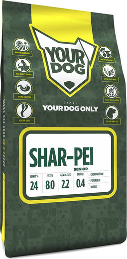 Yourdog Shar-pei Rasspecifiek Senior Hondenvoer 6kg | Hondenbrokken