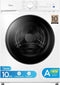 Midea MFV3EW100BA10 - Wasmachine - 10 kg - 1400 tpm - Energieklasse A - Wit