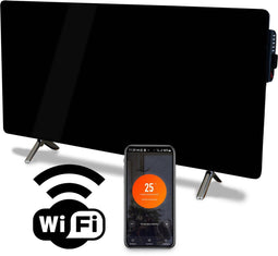 CLIMORA (2025) - Infrarood Verwarmingspaneel - Energiezuinig 450W - Zwart