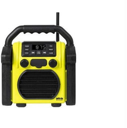 Silva Schneider BR 230 BT - Bouwradio - FM Bluetooth USB Accu - Neon-geel
