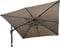 Outdoor Living - Zweefparasol VirgoFlex taupe 3x3mtr