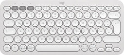 Logitech Pebble Keys 2 K380s - Draadloos Toetsenbord - Bluetooth - Wit