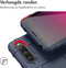 iMoshion Hoesje Geschikt voor Sony Xperia 10 V Hoesje Siliconen - iMoshion Rugged Shield Backcover - Donkerblauw