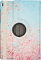 iMoshion Tablet Hoes Geschikt voor Samsung Galaxy Tab S6 Lite (2022) / Tab S6 Lite - iMoshion 360° Draaibare Design Bookcase - Meerkleurig /Pink Blossom