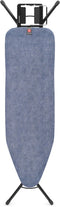 Brabantia Strijkplank B - Strijkijzerhouder - 124 x 38 cm - Denim Blue