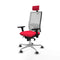 Bureaustoel Piqueras y Crespo 3D086G2 Rood