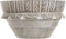 Middenstuk DKD Home Decor Lichtbruin Koloniaal Mangohout (30,5 x 30,5 x 12,7 cm)