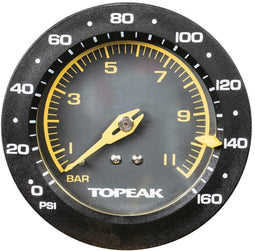 Topeak JoeBlow Sport III - Vloerpomp - Vergrote gauge en TwinHead DX5-pompkop