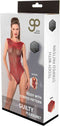 Printed Datex body rode strepen - XL